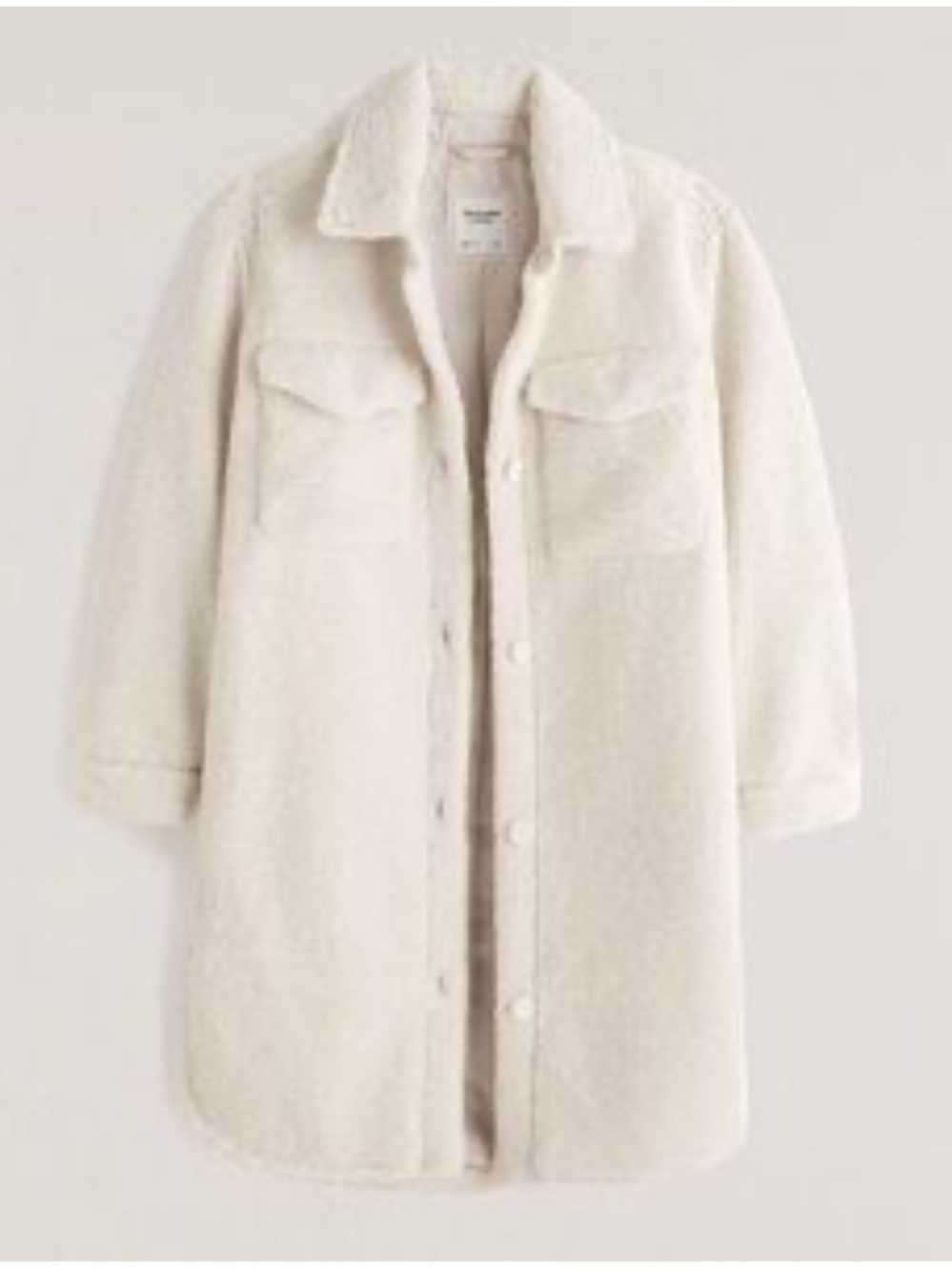 Abercrombie Long Sherpa Jacket